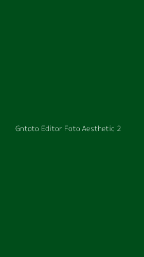 Tampilan Antarmuka Aplikasi Gntoto Editor Foto Aesthetic - 2