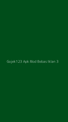 Tampilan Antarmuka Aplikasi Gojek123 Apk Mod Bebas Iklan - 3