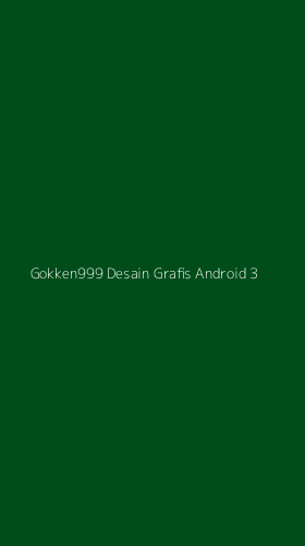 Tampilan Antarmuka Aplikasi Gokken999 Desain Grafis Android - 3