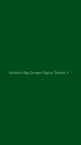 Tampilan Antarmuka Aplikasi Golnesia Wap Dompet Digital Terbaik - 3