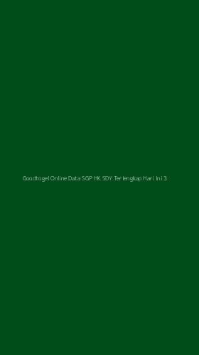 Tampilan Antarmuka Aplikasi Goodtogel Online Data Sgp Hk Sdy Terlengkap Hari Ini - 3