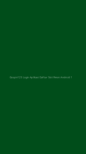 Tampilan Antarmuka Aplikasi Gospin123 Login Aplikasi Daftar Slot Resmi Android - 1