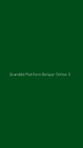 Tampilan Antarmuka Aplikasi Grand4d Platform Belajar Online - 3