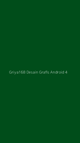 Tampilan Antarmuka Aplikasi Griya168 Desain Grafis Android - 4
