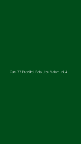 Tampilan Antarmuka Aplikasi Guru33 Prediksi Bola Jitu Malam Ini - 4