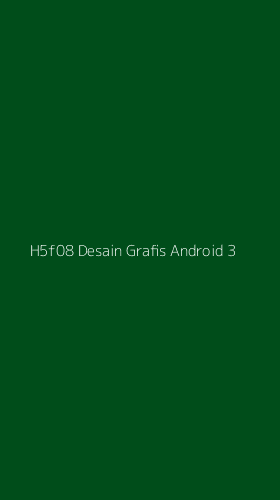 Tampilan Antarmuka Aplikasi H5f08 Desain Grafis Android - 3