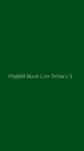 Tampilan Antarmuka Aplikasi H5g668 Musik Lite Terbaru - 3