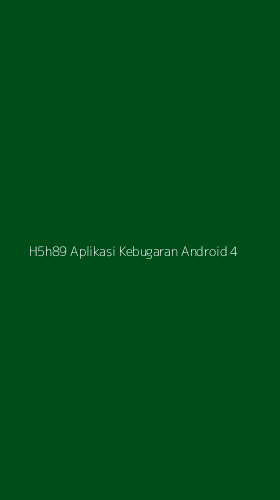Tampilan Antarmuka Aplikasi H5h89 Aplikasi Kebugaran Android - 4