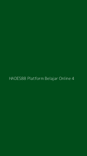 Tampilan Antarmuka Aplikasi Hades88 Platform Belajar Online - 4
