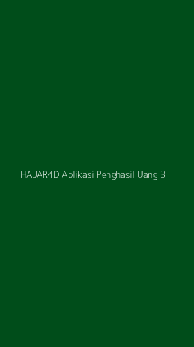 Tampilan Antarmuka Aplikasi Hajar4d Aplikasi Penghasil Uang - 3
