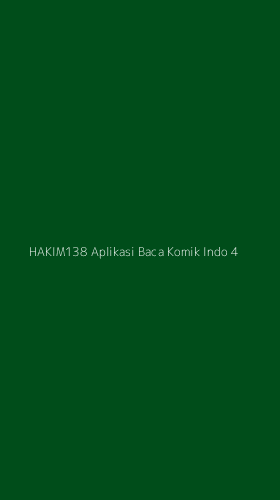 Tampilan Antarmuka Aplikasi Hakim138 Aplikasi Baca Komik Indo - 4