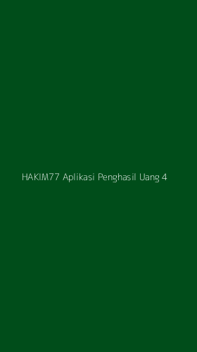 Tampilan Antarmuka Aplikasi Hakim77 Aplikasi Penghasil Uang - 4