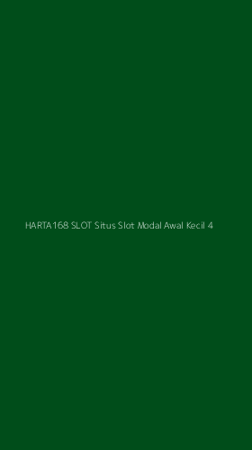 Tampilan Antarmuka Aplikasi Harta168 Slot Situs Slot Modal Awal Kecil - 4