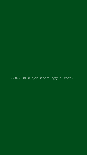 Tampilan Antarmuka Aplikasi Harta338 Belajar Bahasa Inggris Cepat - 2