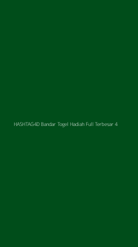 Tampilan Antarmuka Aplikasi Hashtag4d Bandar Togel Hadiah Full Terbesar - 4