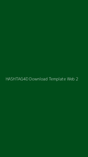 Tampilan Antarmuka Aplikasi Hashtag4d Download Template Web - 2