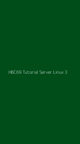 Tampilan Antarmuka Aplikasi Hbc69 Tutorial Server Linux - 3