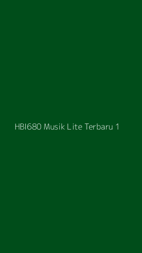 Tampilan Antarmuka Aplikasi Hbi680 Musik Lite Terbaru - 1