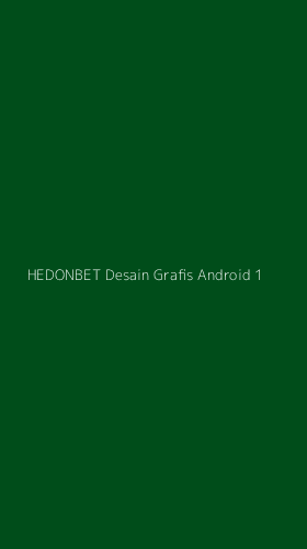 Tampilan Antarmuka Aplikasi Hedonbet Desain Grafis Android - 1