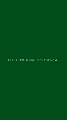Tampilan Antarmuka Aplikasi Hepislot88 Desain Grafis Android - 4
