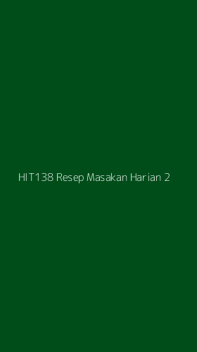 Tampilan Antarmuka Aplikasi Hit138 Resep Masakan Harian - 2
