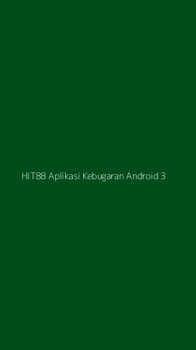 Tampilan Antarmuka Aplikasi Hit88 Aplikasi Kebugaran Android - 3