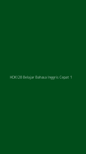 Tampilan Antarmuka Aplikasi Hoki28 Belajar Bahasa Inggris Cepat - 1