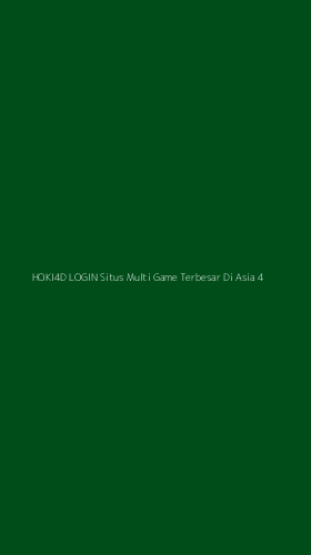 Tampilan Antarmuka Aplikasi Hoki4d Login Situs Multi Game Terbesar Di Asia - 4