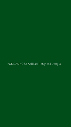 Tampilan Antarmuka Aplikasi Hokicasino88 Aplikasi Penghasil Uang - 3