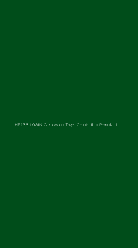 Tampilan Antarmuka Aplikasi Hp138 Login Cara Main Togel Colok Jitu Pemula - 1