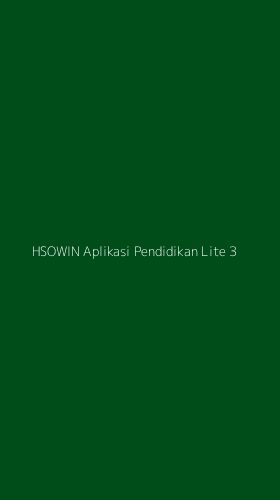Tampilan Antarmuka Aplikasi Hsowin Aplikasi Pendidikan Lite - 3