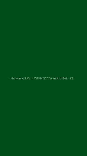 Tampilan Antarmuka Aplikasi Hahatogel Apk Data Sgp Hk Sdy Terlengkap Hari Ini - 2