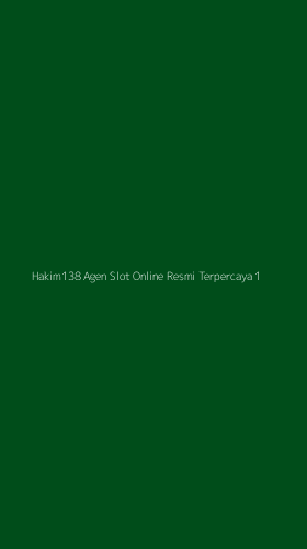 Tampilan Antarmuka Aplikasi Hakim138 Agen Slot Online Resmi Terpercaya - 1
