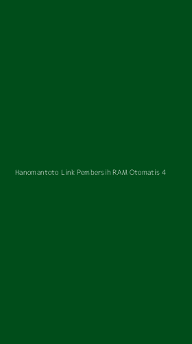 Tampilan Antarmuka Aplikasi Hanomantoto Link Pembersih Ram Otomatis - 4