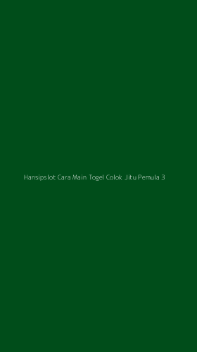Tampilan Antarmuka Aplikasi Hansipslot Cara Main Togel Colok Jitu Pemula - 3