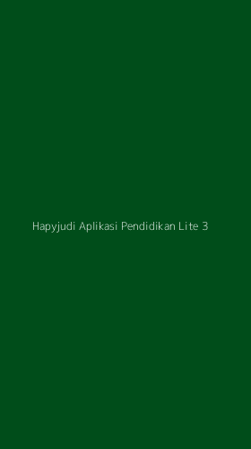 Tampilan Antarmuka Aplikasi Hapyjudi Aplikasi Pendidikan Lite - 3
