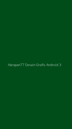 Tampilan Antarmuka Aplikasi Harapan77 Desain Grafis Android - 3