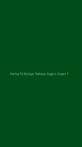 Tampilan Antarmuka Aplikasi Harley10 Belajar Bahasa Inggris Cepat - 1