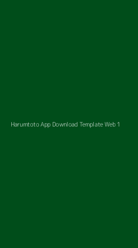 Tampilan Antarmuka Aplikasi Harumtoto App Download Template Web - 1