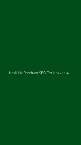 Tampilan Antarmuka Aplikasi Hasil Hk Panduan Seo Terlengkap - 4