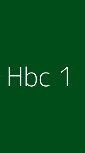 Tampilan Antarmuka Aplikasi Hbc - 1