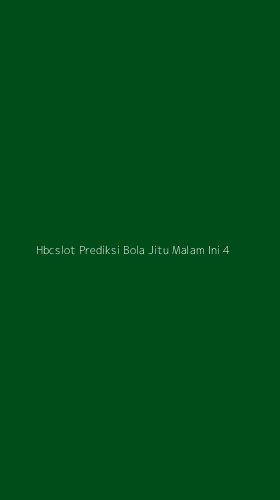 Tampilan Antarmuka Aplikasi Hbcslot Prediksi Bola Jitu Malam Ini - 4