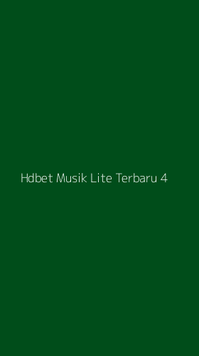 Tampilan Antarmuka Aplikasi Hdbet Musik Lite Terbaru - 4