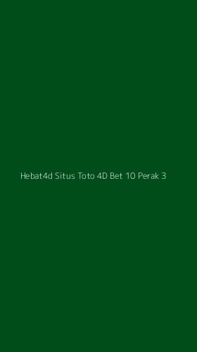 Tampilan Antarmuka Aplikasi Hebat4d Situs Toto 4d Bet 10 Perak - 3