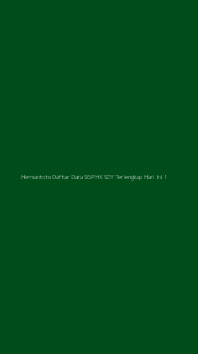 Tampilan Antarmuka Aplikasi Hermantoto Daftar Data Sgp Hk Sdy Terlengkap Hari Ini - 1