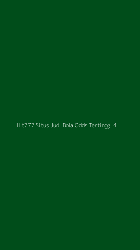 Tampilan Antarmuka Aplikasi Hit777 Situs Judi Bola Odds Tertinggi - 4