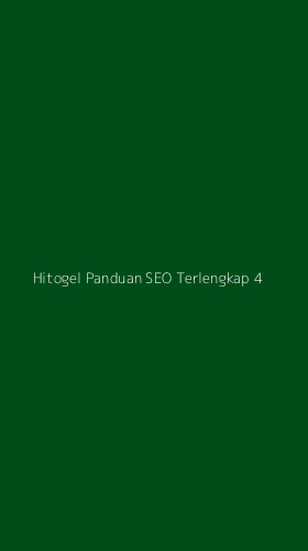 Tampilan Antarmuka Aplikasi Hitogel Panduan Seo Terlengkap - 4
