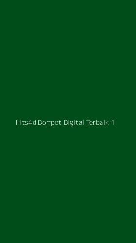 Tampilan Antarmuka Aplikasi Hits4d Dompet Digital Terbaik - 1