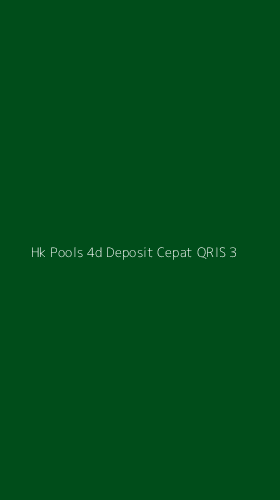 Tampilan Antarmuka Aplikasi Hk Pools 4d Deposit Cepat Qris - 3