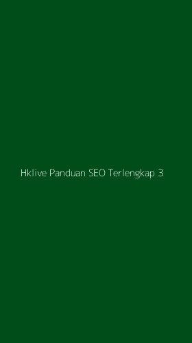 Tampilan Antarmuka Aplikasi Hklive Panduan Seo Terlengkap - 3